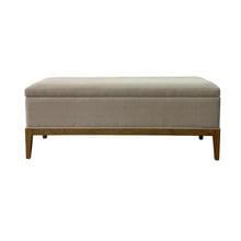 Astynn Oak Wood Storage Ottoman Bench